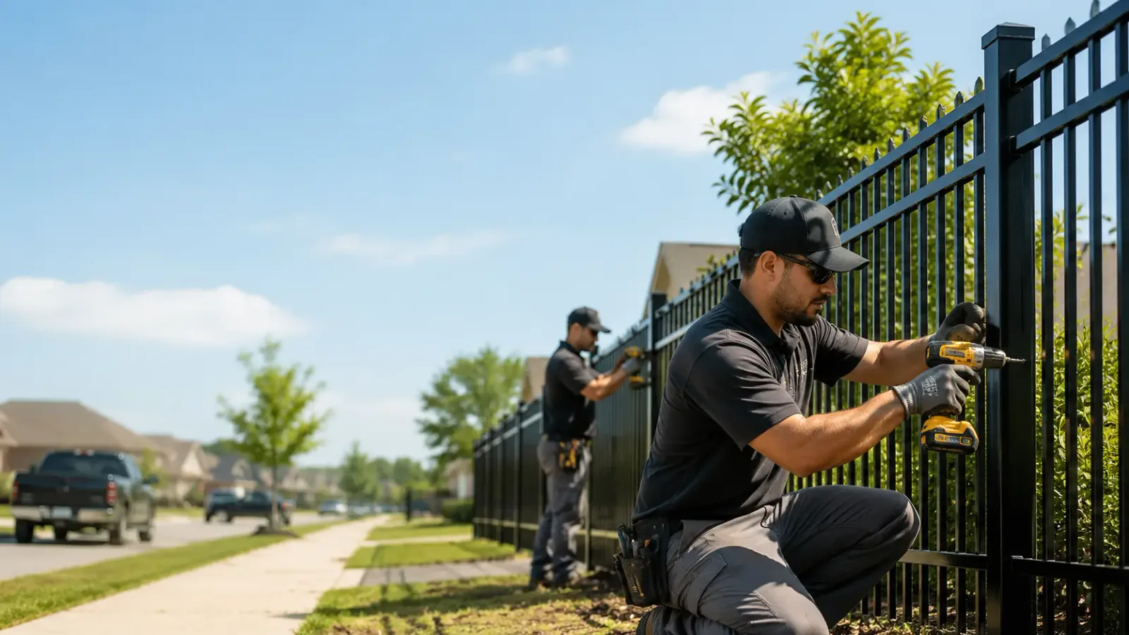 Metal Fence Installation in Ledbetter, KY